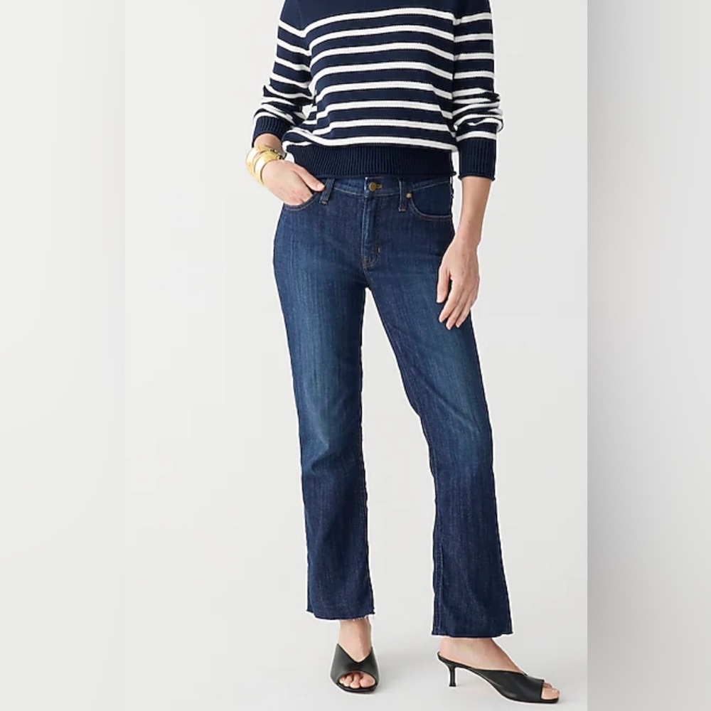 J. Crew 9” Billie Demi Boot Cropped Jeans size 26